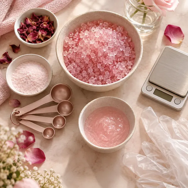 Materiais para começar a produzir Jelly Spa