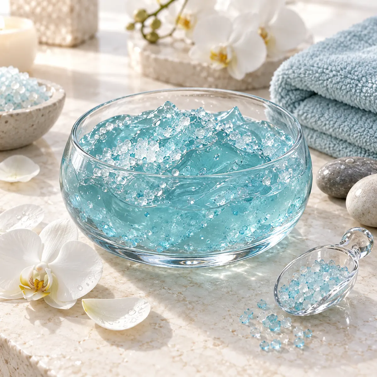 Jelly Spa cristal azul