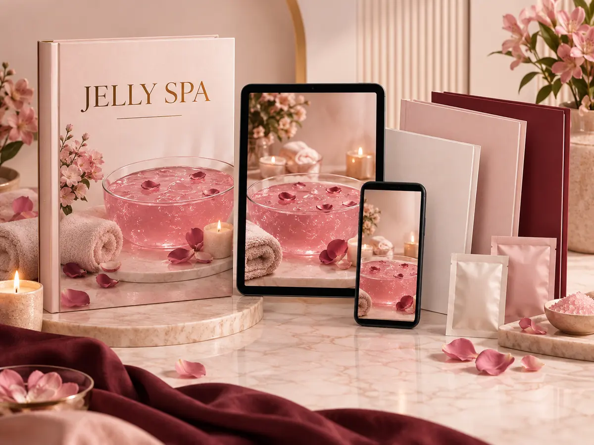Coleção completa do curso Jelly Spa